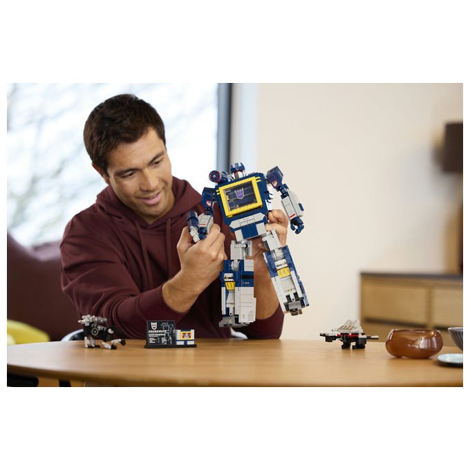 Lego 10358 Icons Set da Costruzione per Adulti con 1505 Pezzi Effetti Sonori e Modalita' Registratore a Cassetta colore Multicolore