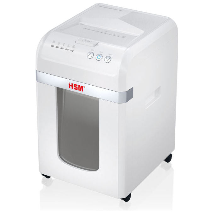 HSM 4026631082921 Shredstar Autofeed X300 Niszczarka frammenti 4 x 12 mm P-4 300 fogli 30 l 360 W 58 dB colore Bianco