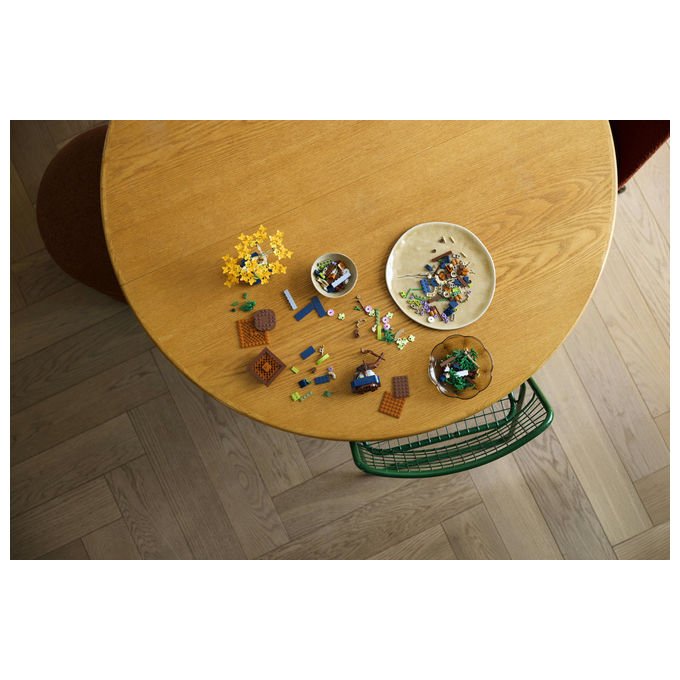 Lego 10373 Botanicals Mini Bonsai Set da Costruzione 3 Piante Artificiali con Foglie Intercambiabili e 2 Espositori colore Multicolore