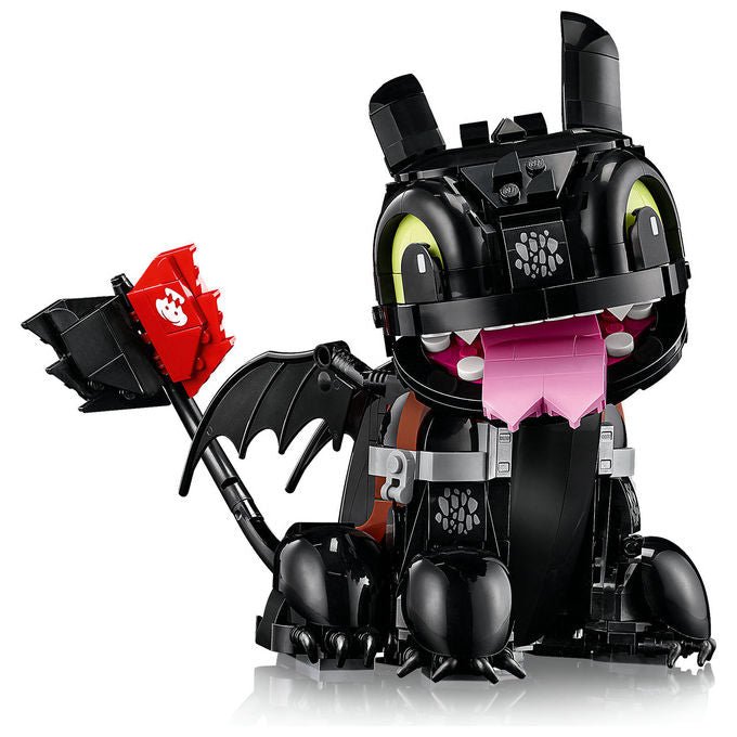 LEGO ICONS Dragon Trainer Sdentato Modello da Costruire in Plastica 10375