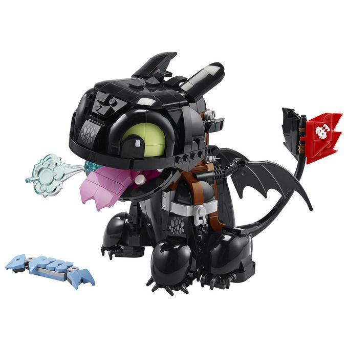 LEGO ICONS Dragon Trainer Sdentato Modello da Costruire in Plastica 10375