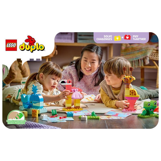 Lego 10472 DUPLO Gioco di Costruzione degli Animali Set Mattoncini 94 pezzi da 3 anni