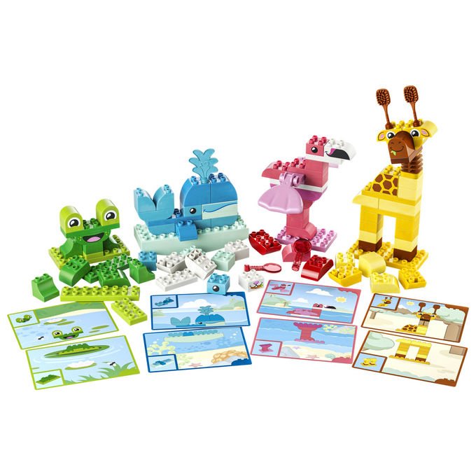 Lego 10472 DUPLO Gioco di Costruzione degli Animali Set Mattoncini 94 pezzi da 3 anni