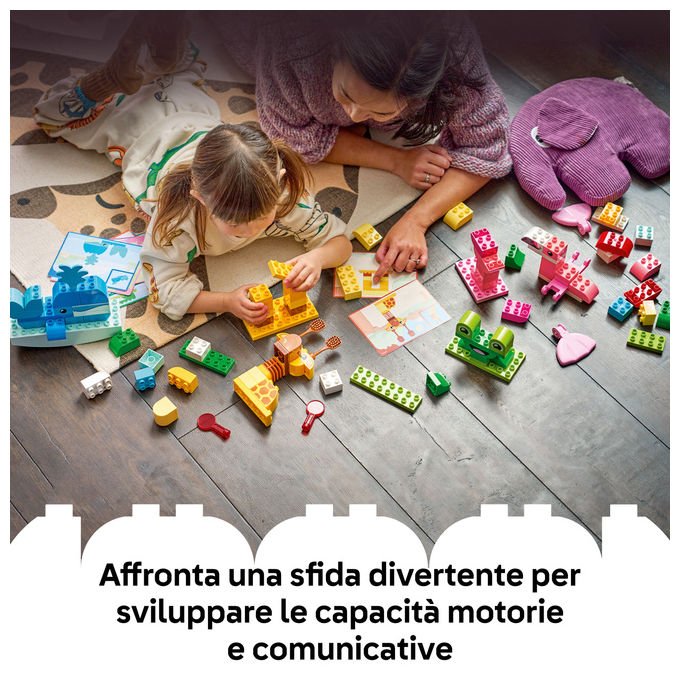 Lego 10472 DUPLO Gioco di Costruzione degli Animali Set Mattoncini 94 pezzi da 3 anni