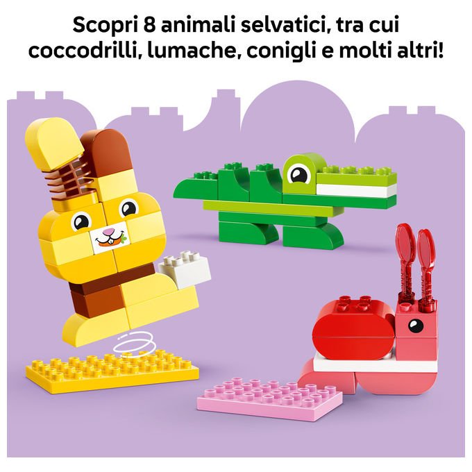 Lego 10472 DUPLO Gioco di Costruzione degli Animali Set Mattoncini 94 pezzi da 3 anni