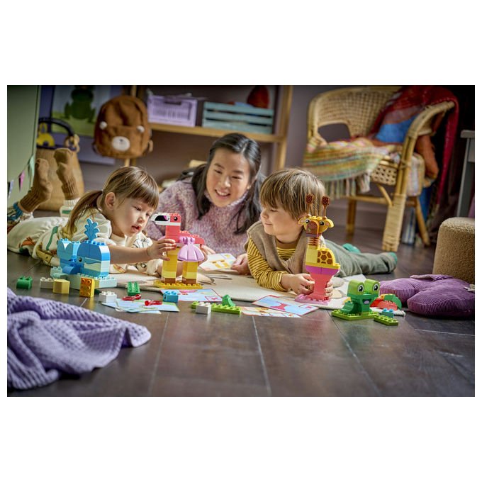 Lego 10472 DUPLO Gioco di Costruzione degli Animali Set Mattoncini 94 pezzi da 3 anni