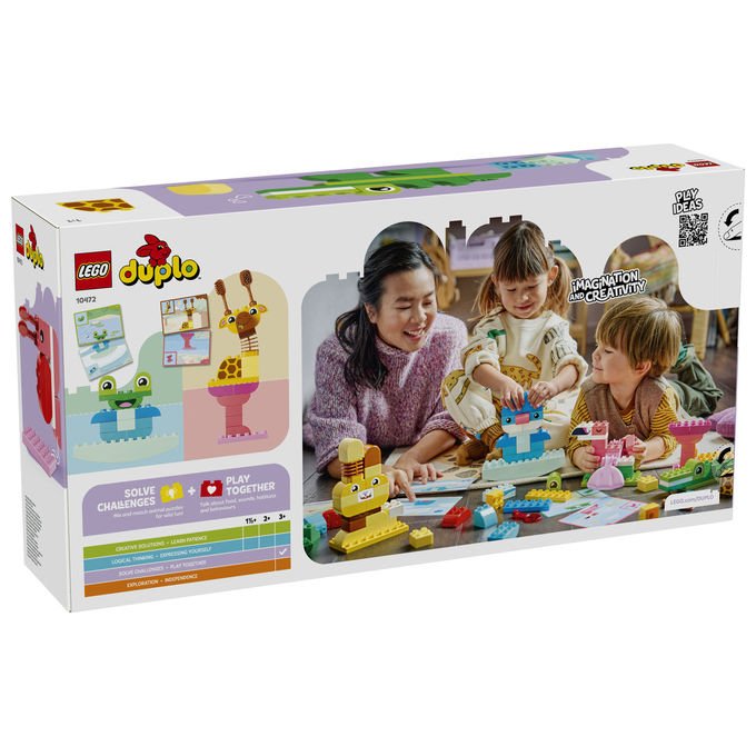 Lego 10472 DUPLO Gioco di Costruzione degli Animali Set Mattoncini 94 pezzi da 3 anni