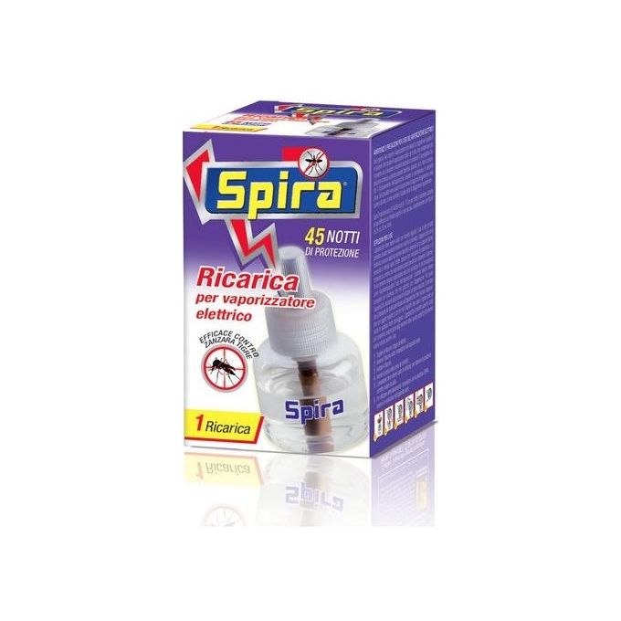 Spira Flaconcino Ricambio Insetticida Liquido per Elettroemanatori Vaporizzatori