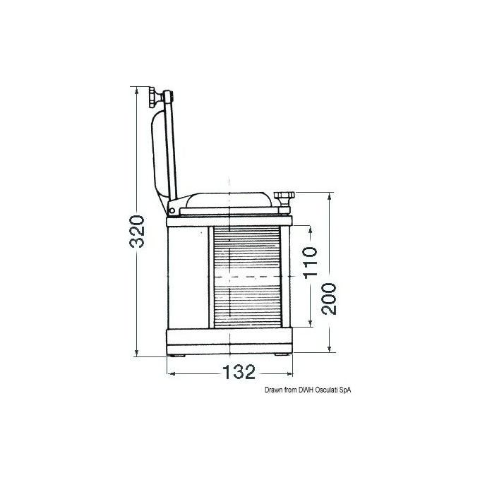 DHR Kit con staffa a parete per 11.418.XX