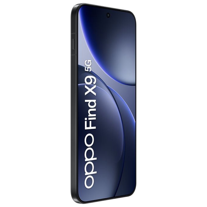 Oppo Find X9 5G, Smartphone, Tripla Fotocamera 50+50+50MP, 12GB RAM, 512GB ROM, Space Black