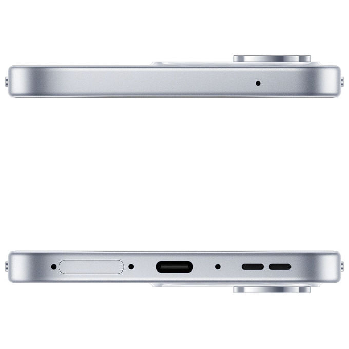 Oppo 110010237124 Reno16 F Smartphone 5G Tripla fotocamera 50+8+50MP Display 6.57'' 120Hz AMOLED RAM 8GB ROM 256GB Batteria 6500mAh colore Bianco