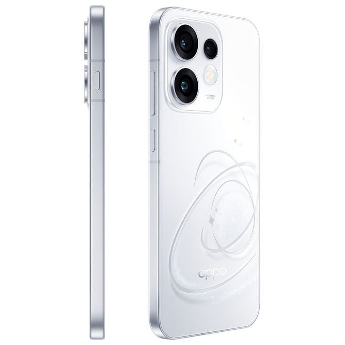 Oppo 110010237512 Reno16 5G Smartphone Tripla fotocamera 50MP+50MP+50MP Selfie 50MP Display 6.32 AMOLED 120Hz RAM 8GB ROM 512GB Batteria 6000mAh colore Bianco