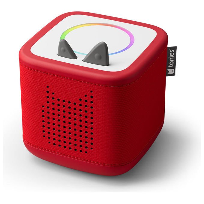 Tonies 11003478 Toniebox 2 Carillon giocattolo con Bluetooth e porta USB colore Rosso