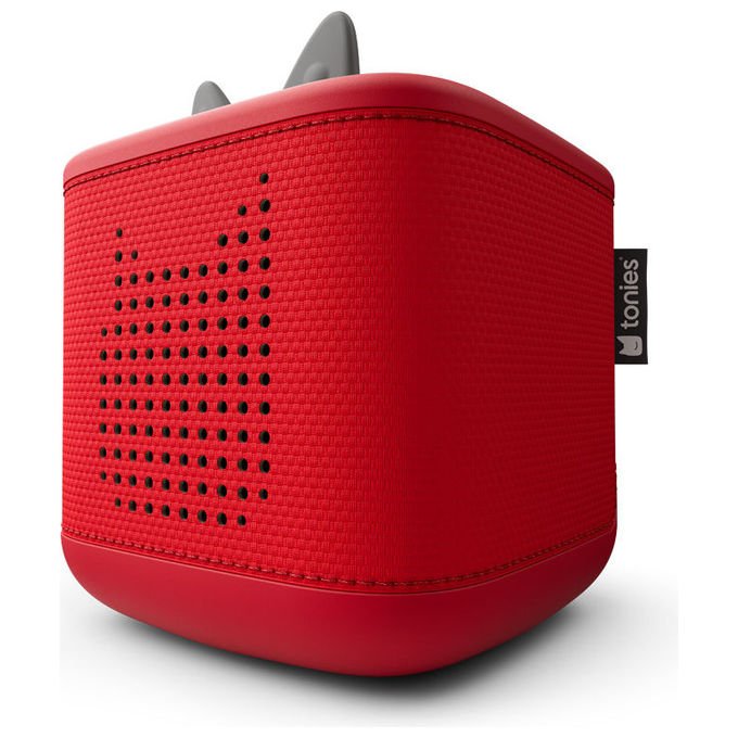 Tonies 11003478 Toniebox 2 Carillon giocattolo con Bluetooth e porta USB colore Rosso