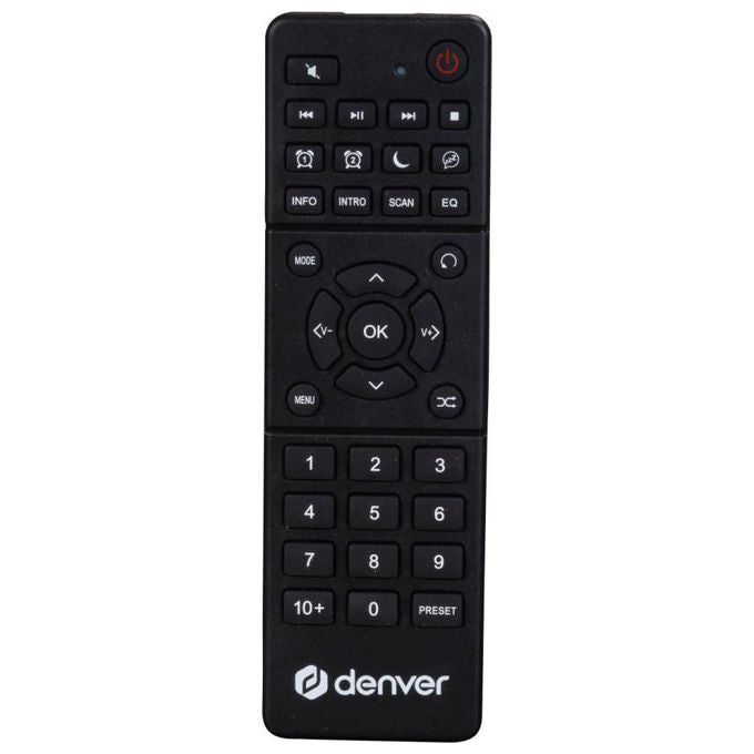 Denver MDA-525DW Sistema Audio con DAB+ FM CD Player Bluetooth 2 x 50W colore Brown