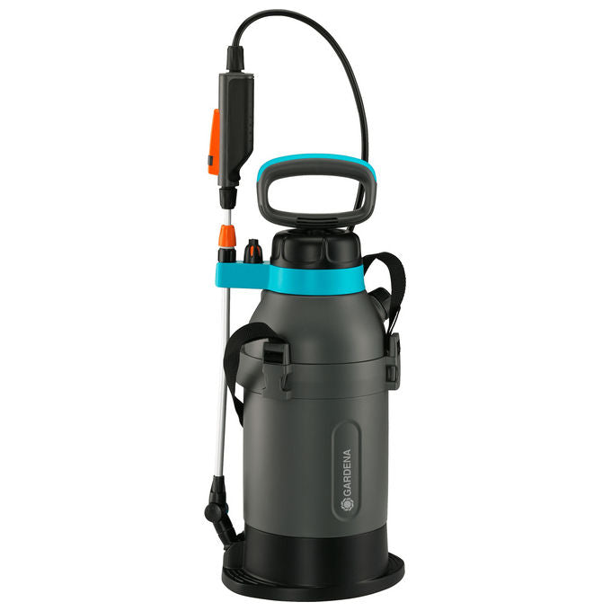 [ComeNuovo] Gardena 11138-20 Irroratore a Pressione a Spalla 5 L lancia telescopica ugello ottone inclinabile colore Nero