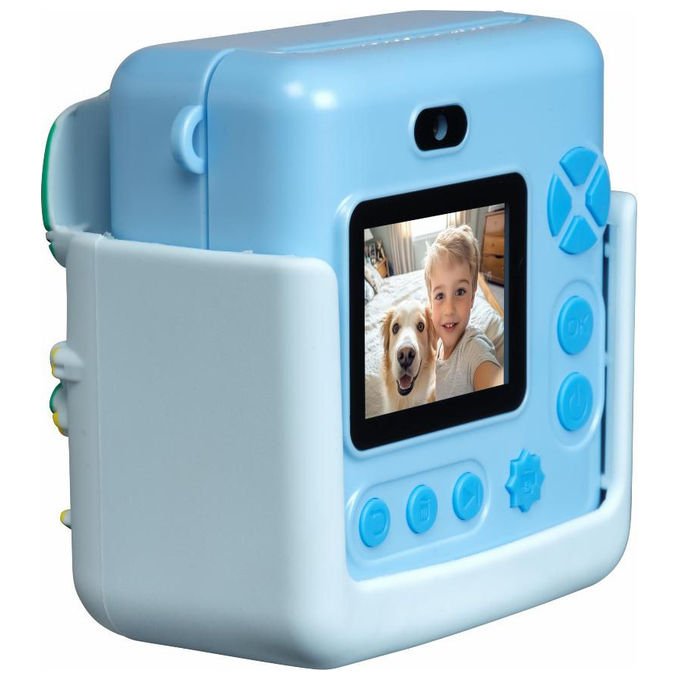 Denver 112150100040 Macchina fotografica digitale per bambini 20 MP video 1080p display 2'' USB Type-C colore Blu
