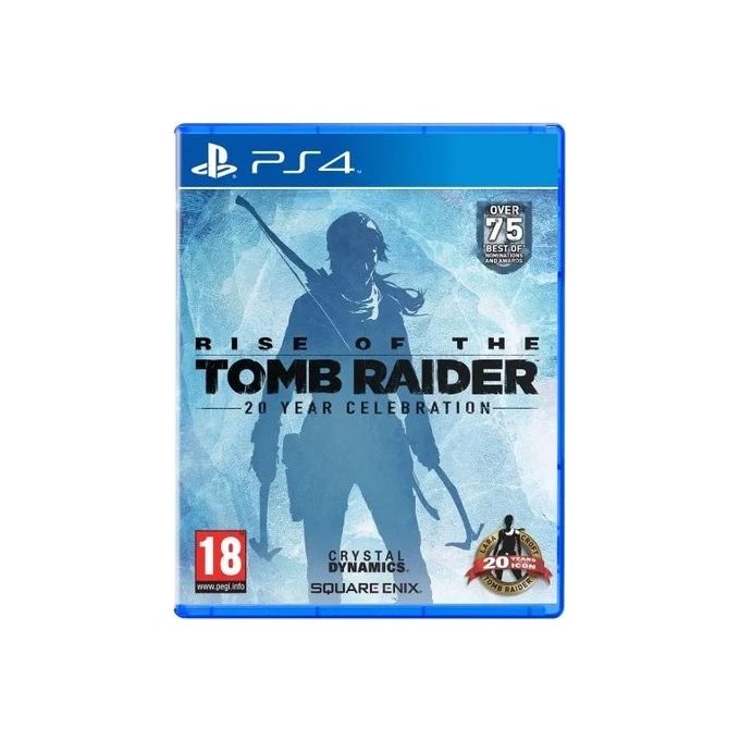 Crystal Dynamics Videogioco Rise Of The Tomb Raider 20th Year Celebration Edition per PlayStation 4