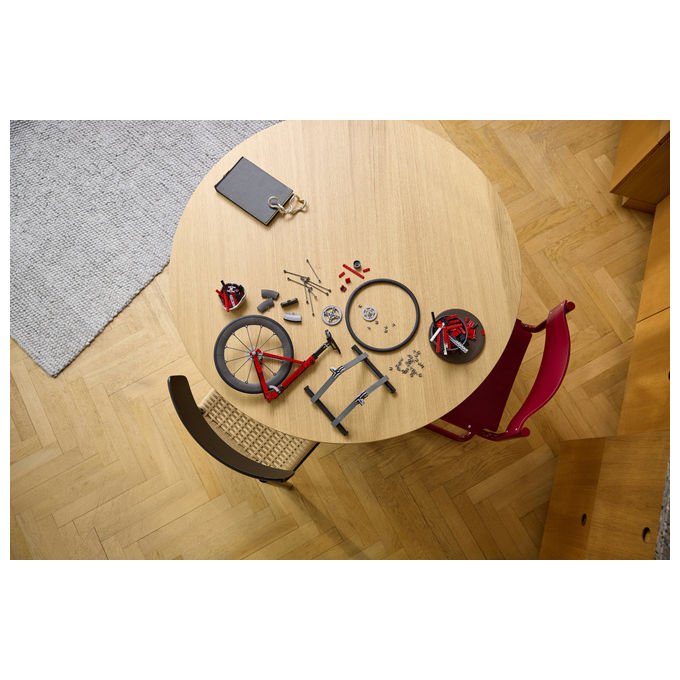 Lego 11380 Icons Bici da Corsa Set di costruzione per adulti con pneumatici in gomma e supporto colore Argento