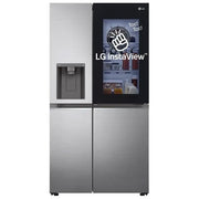 LG GSXV80PZLE Frigorifero Side-by-Side Instaview Door-in-Door Capacita' 635 Litri Classe Energetica E Total No Frost Wi-Fi  Inox Dispenser con allaccio