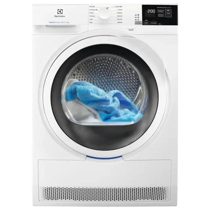 Electrolux EW7HA482 Serie PerfectCare 700 Asciugatrice a Pompa di calore Classe Energetica A++ Capacita' di Carico 8Kg Motore Inverter GentleCare SensiCare EcoFlow