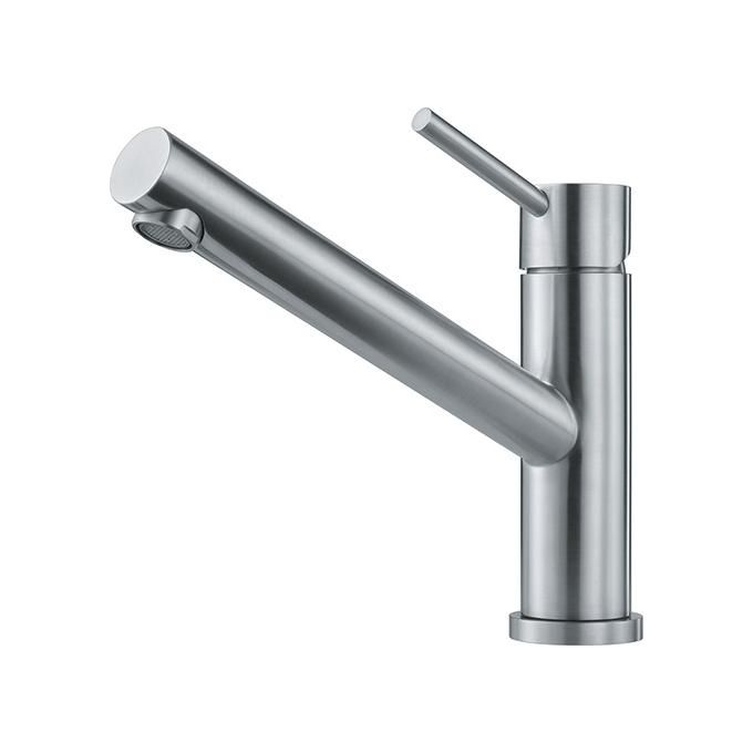 Franke Maris Free Doccia Miscelatore monocomando con doccetta orientabile monogetto e canna girevole 360° Acciaio Optical 115.0576.699