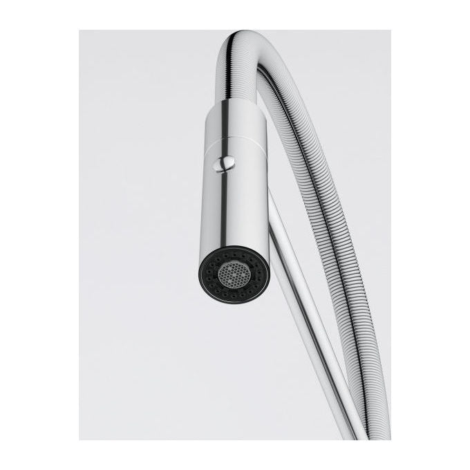 Franke 115.0728.395 Maris Slim Miscelatore con Beccuccio Tirare verso il basso Altezza 49.1 cm Girevole 360° colore Cromo