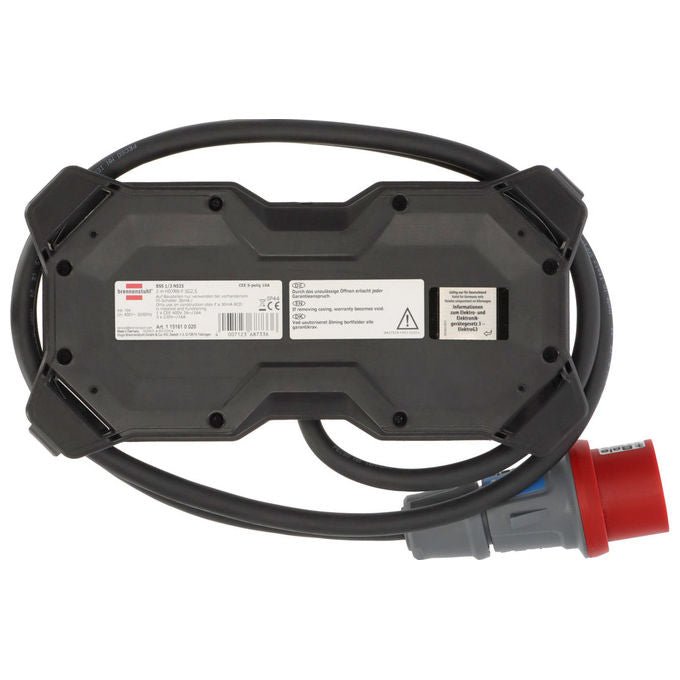 Brennenstuhl 1151610020 Stromstation CEE1 IP44 400V 16A 1x CEE 3x 230V 2 m colore Nero