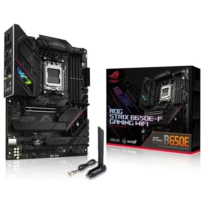 ASUS ROG STRIX B650E-F GAMING WIFI AMD B650 Presa di Corrente AM5 ATX