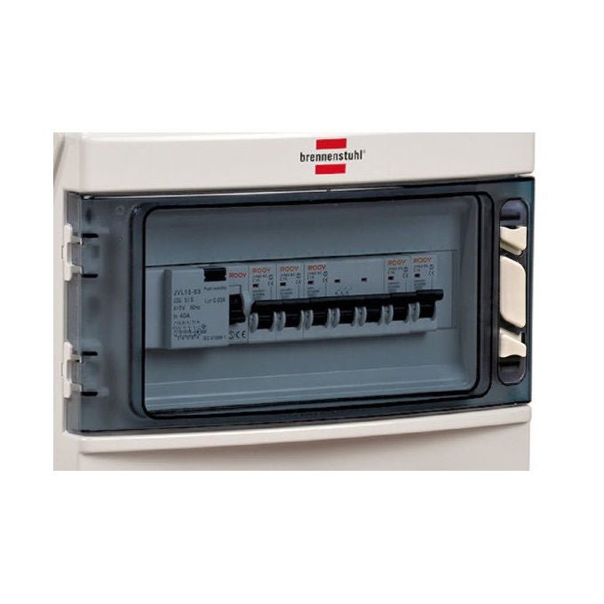Brennenstuhl 1154900021 unita' di distribuzione dell'energia 7 prese AC 400 V 32 A IP44 cavo 2 m H07RN-F 5G4.0 colore Nero Grigio