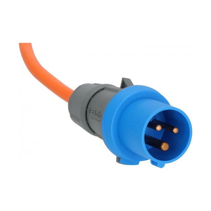 Brennenstuhl 1167650625 Cavo di prolunga CEE 25 m 230V 16A IP44 H07RN-F 3G2.5 resistente all'olio uso esterno colore Arancione