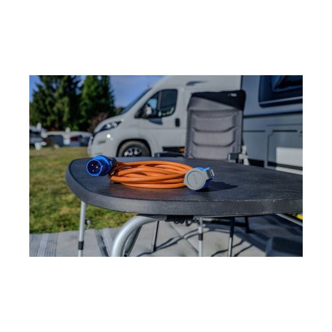 Brennenstuhl 1167650625 Cavo di prolunga CEE 25 m 230V 16A IP44 H07RN-F 3G2.5 resistente all'olio uso esterno colore Arancione