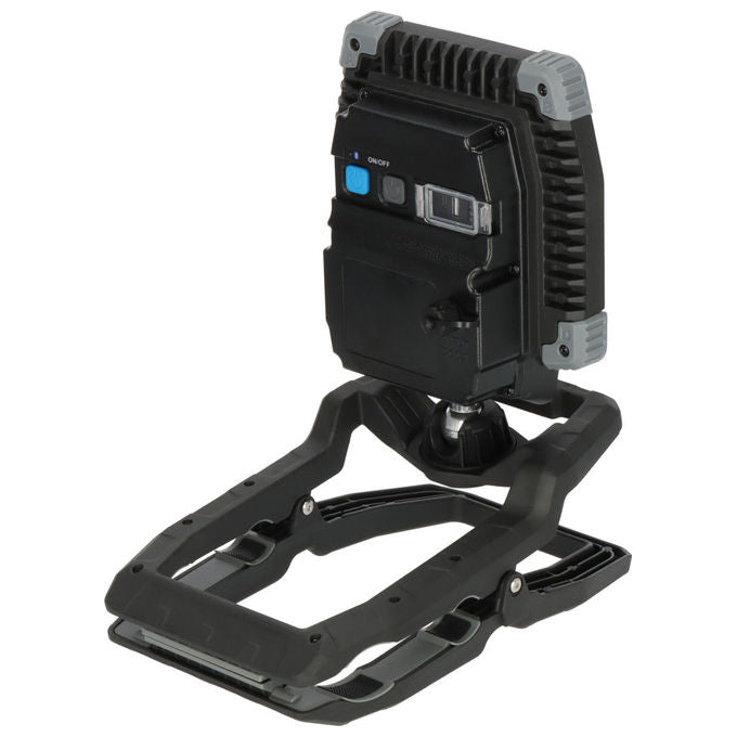Brennenstuhl CL 5050 MBAH Faretto da cantiere ibrido a LED 6800 lm 50 W IP65 Bluetooth colore Nero Grigio