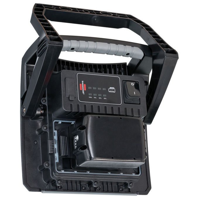 Brennenstuhl 1173140400 Faretto LED Multi Battery 4500 lm 40 W 6500 K IP65 compatibile batterie 18V Bosch Dewalt Makita Metabo Milwaukee colore Nero