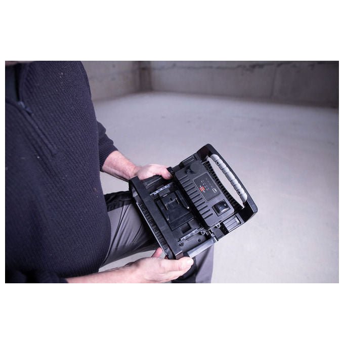 Brennenstuhl 6050MH60W Multi Battery Faretto da costruzione LED ibrido 6200lm IP65 IK08 colore Nero