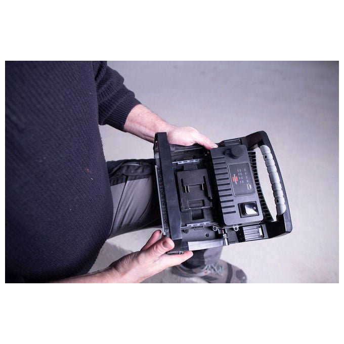 Brennenstuhl 6050MH60W Multi Battery Faretto da costruzione LED ibrido 6200lm IP65 IK08 colore Nero