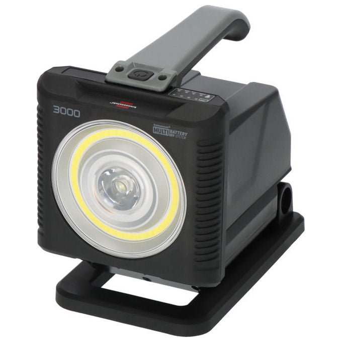 Brennenstuhl 1173730000 HL 3000 Torcia a mano LED 2160 lm IP54 18 V colore Nero
