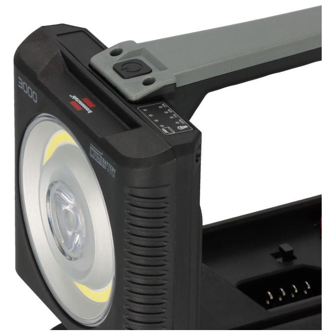 Brennenstuhl 1173730000 HL 3000 Torcia a mano LED 2160 lm IP54 18 V colore Nero