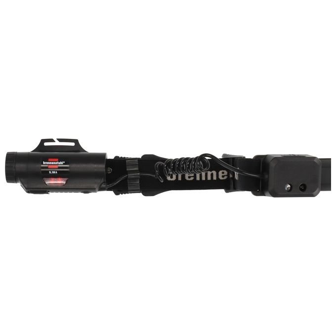Brennenstuhl SL500A LuxPremium Lampada frontale LED ricaricabile 500 lm IP44 con sensore e luci rosse posteriori colore Nero