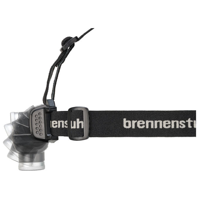 Brennenstuhl 1177300010 LuxPremium KL 251 AF Lampada frontale LED 250 lm ricaricabile IP44 con batteria 2,60 Ah 4 ore di carica colore Nero