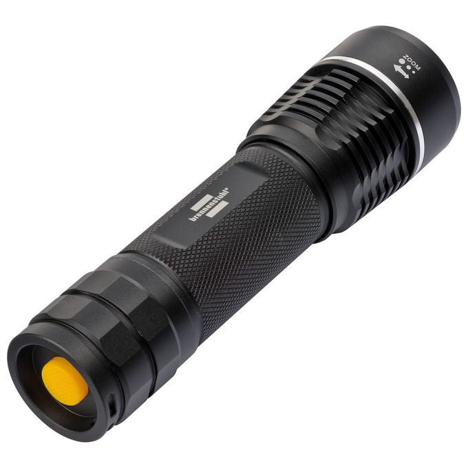 Brennenstuhl TL1201AF LuxPremium Torcia LED 1200lm IP67 Focalizzazione Continua 4,3x4,3x15,5 cm colore Nero