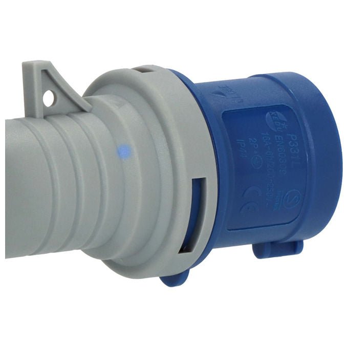 Brennenstuhl 1182470200 bobina avvolgicavo 1 presa AC Tipo F cavo 25 m potenza srotolato 3500 W IP44 colore Multicolore