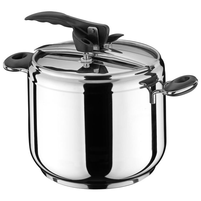 Borella 1187 Star Pentola a Pressione Acciaio Inox 3,50 L Induzione colore Acciaio