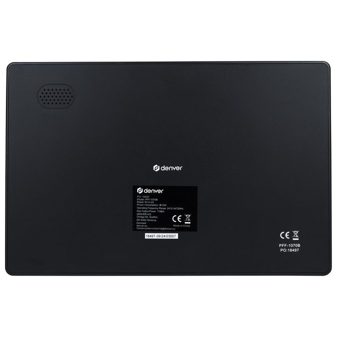 Denver 119101040530 Frameo Cornice fotografica digitale 10.1'' Touch screen Wi-Fi 16 GB colore Nero