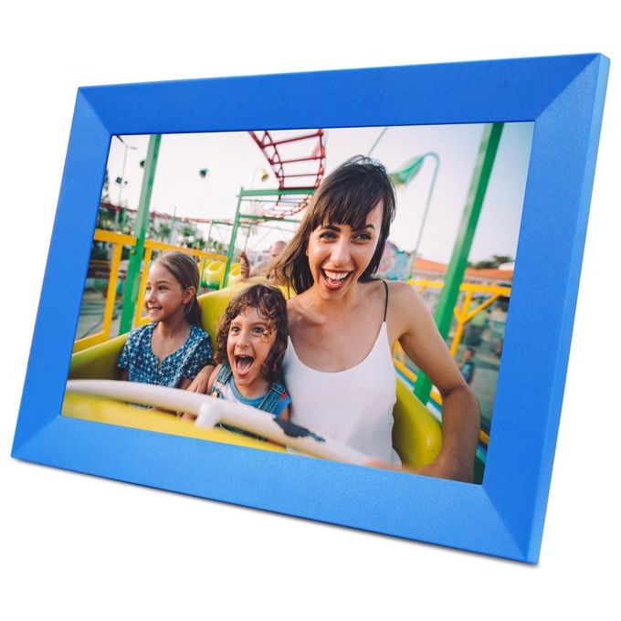 Denver PFF-1023BU Cornice Digitale 10.1'' Touchscreen Wi-Fi 16 GB Memoria Interna Supporto MicroSD fino a 64 GB colore Blu