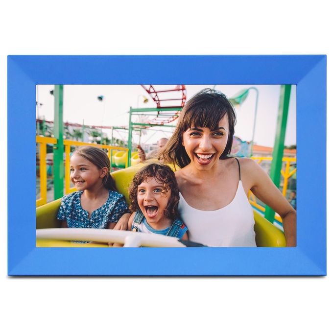 Denver PFF-1023BU Cornice Digitale 10.1'' Touchscreen Wi-Fi 16 GB Memoria Interna Supporto MicroSD fino a 64 GB colore Blu