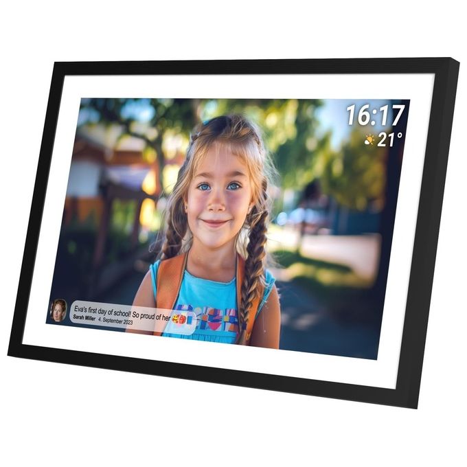 Denver 119101050140 Frameo PFF-1516 Cornice per Foto Digitale 39,6 cm (15.6'') Touch Screen Wi-Fi 1920x1080 Pixel IPS 16 GB colore Nero