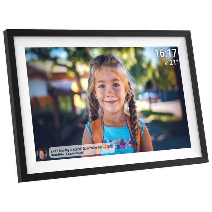 Denver 119101050140 Frameo PFF-1516 Cornice per Foto Digitale 39,6 cm (15.6'') Touch Screen Wi-Fi 1920x1080 Pixel IPS 16 GB colore Nero