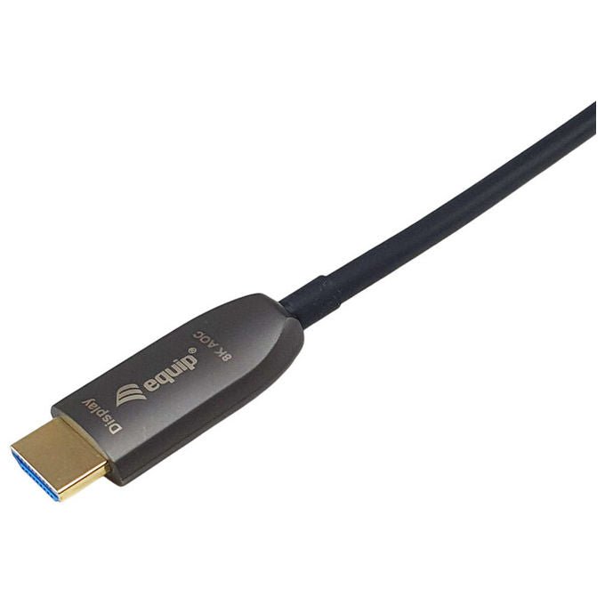 Conceptronic, Cavo HDMI 2.1, Ottico Attivo Schermato, 200 m, 8K-60Hz, 4K-120Hz, 48Gbps
