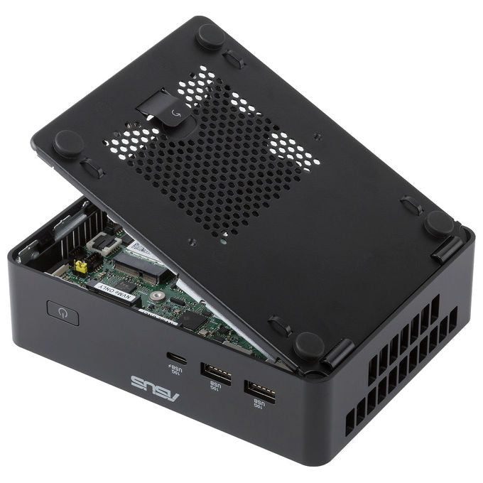 Asus 90AR00W2-M000D0 NUC 16 Pro Mini PC Barebone Intel Core Ultra 7 366H RAM fino a 128 GB SSD M.2 PCIe Wi-Fi 7 Bluetooth 6.0 Thunderbolt 4 colore Nero